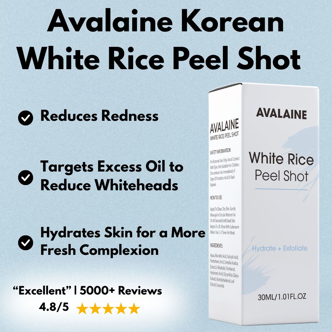 THE KOREAN RICE PEEL SHOT DUO