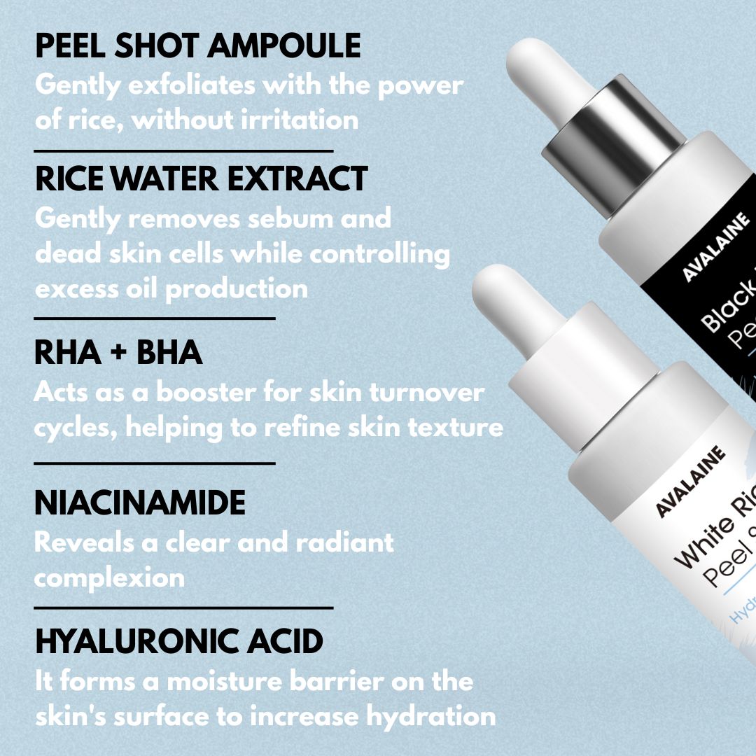 The Korean Rice Peel Shot Duo