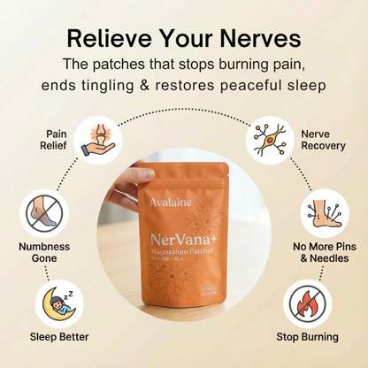 NerVana+® Nerve Relief Magnesium Patches