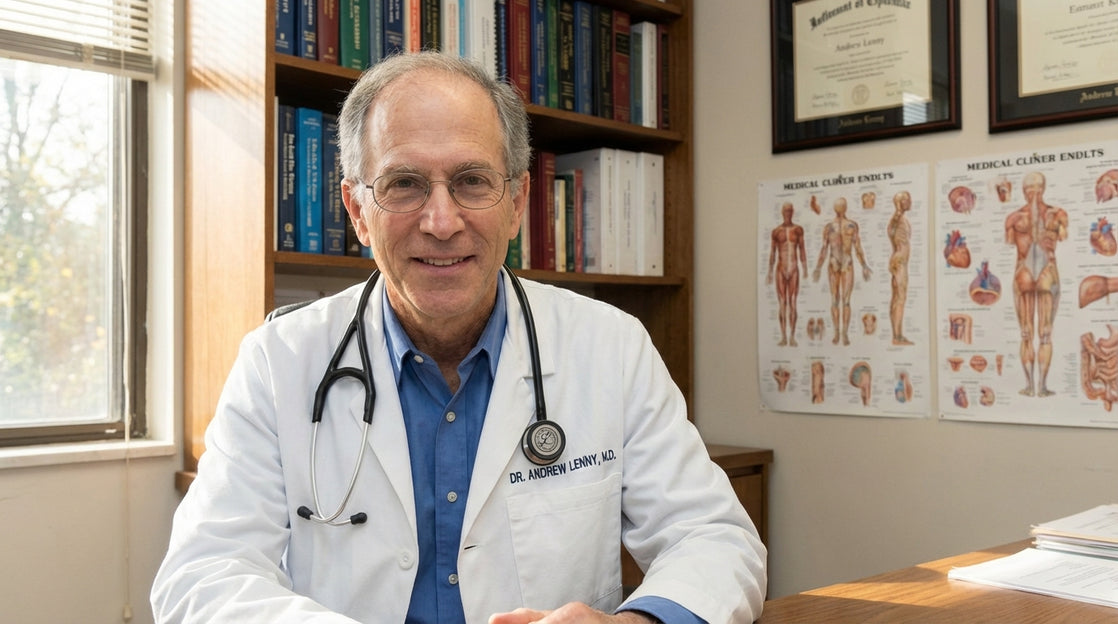 Doctor explaining nerve health